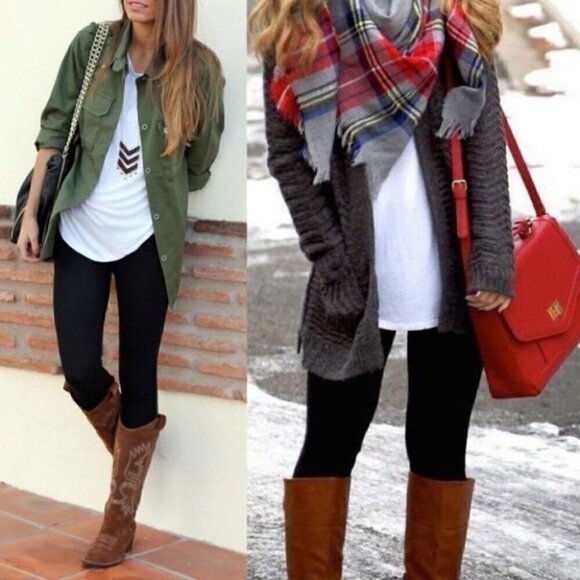 Pants - BLACK FLEECE LEGGINGS
